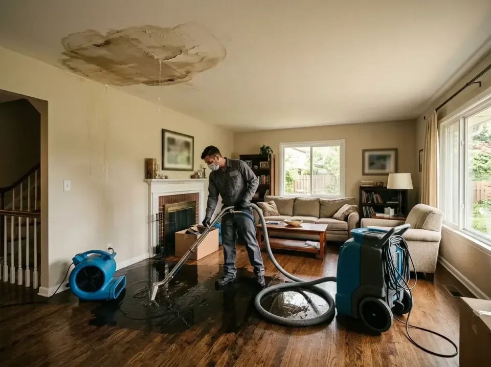 attic-pipe-burst-ceiling-drip-008 — frequently asked questions, Water Damage Restoration & Carpet Care in Prior Lake, MN
